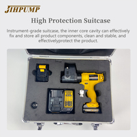 JIHPUMP-Pompe péristaltique portable à poignée automatique, volume élevé, 1L, échantillonneur solo total, pour huile, eau, air, lait, eaux usées et espace de tête