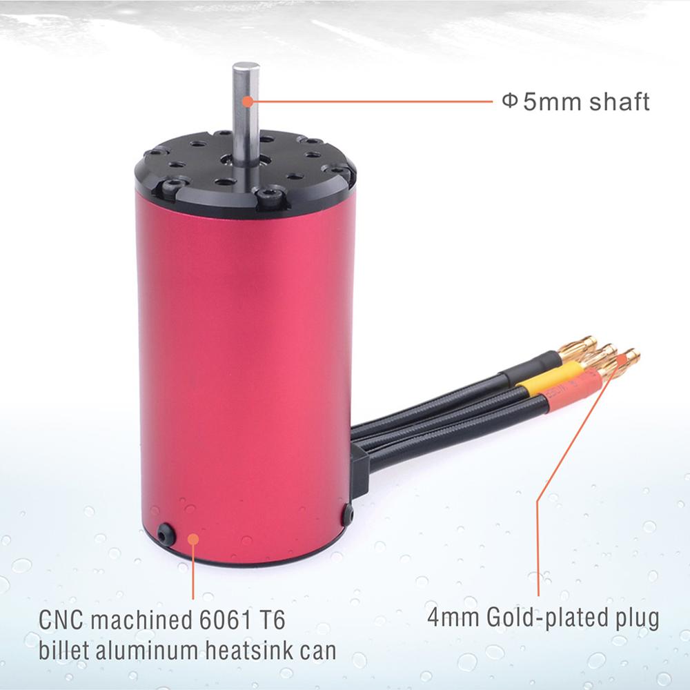 Amazon | 2445 5400KV センサーレス ブラシレス モーター、￠2.3