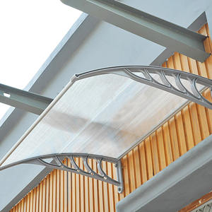 <span class=keywords><strong>Abri</strong></span> <span class=keywords><strong>de</strong></span> pluie <span class=keywords><strong>en</strong></span> polycarbonate pour fenêtre <span class=keywords><strong>de</strong></span> <span class=keywords><strong>jardin</strong></span>, prêt à être expédié, avec pare-soleil <span class=keywords><strong>en</strong></span> alliage d'aluminium, auvent - Product Image 1