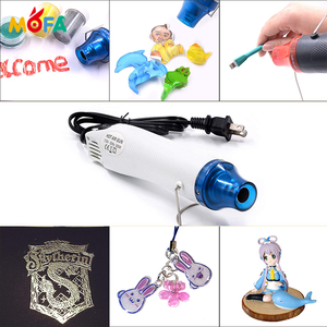 Mini Pistola de Aire Caliente <span class=keywords><strong>para</strong></span> Manualidades con Soporte, Perfecta <span class=keywords><strong>para</strong></span> Grabado en Relieve, Secado de Pintura, Pistola de Calor Multifunción - Product Image 6