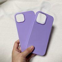 Coque de téléphone en TPU givré style Ins pour iPhone, anti-traces de doigts, ultra-fine, souple, avec options multicolores