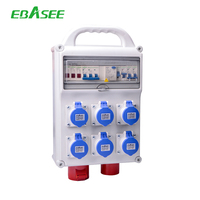 Boîtier de douilles industrielles multi-prises personnalisable pour machines industrielles et équipements d'atelier