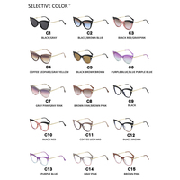 Lunettes de vue œil-de-chat unies, même style que les influenceurs d'Instagram, montures anti-lumière bleue, tendance, audacieuses, punk, à monture complète, motif géométrique