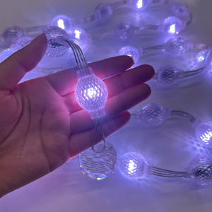 360 °   Boule lumineuse LED à pixels pleine couleur, étanche IP67, contrôle DMX512 pour la décoration de Noël - Product Image 1