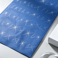 Papier de soie blanc imprimé haute définition avec logo personnalisé, motif Sweetlove bordeaux, pour doublure de chaussures et de chaussettes