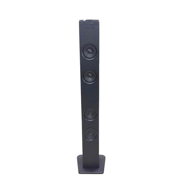 Wooden Kalaoke Bluetooth Tower Speaker Home Theatre Stereo SoundAudio for Mobile Phone