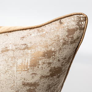 Housse de <span class=keywords><strong>coussin</strong></span> décorative moderne en satin jacquard de luxe, motif abstrait, pour <span class=keywords><strong>canapé</strong></span> - Product Image 5