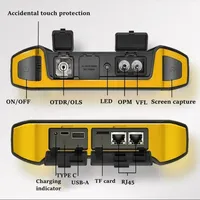 2024 mis à niveau OFW Mini OTDR 1610nm 20dB testeur en direct de fibre active réflecteur optique réflectomètre optique écran tactile OPM VFL iOLA