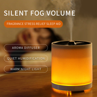 Nouvelle brume d'air d'humidification muette veilleuse colorée huile essentielle pulvérisateur d'aromathérapie maison chambre à coucher tissus diffuseur d'arôme
