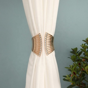 Elegant Crystal Flower Magnetic Curtain Rope <strong>Tieback</strong> - Product Image 5