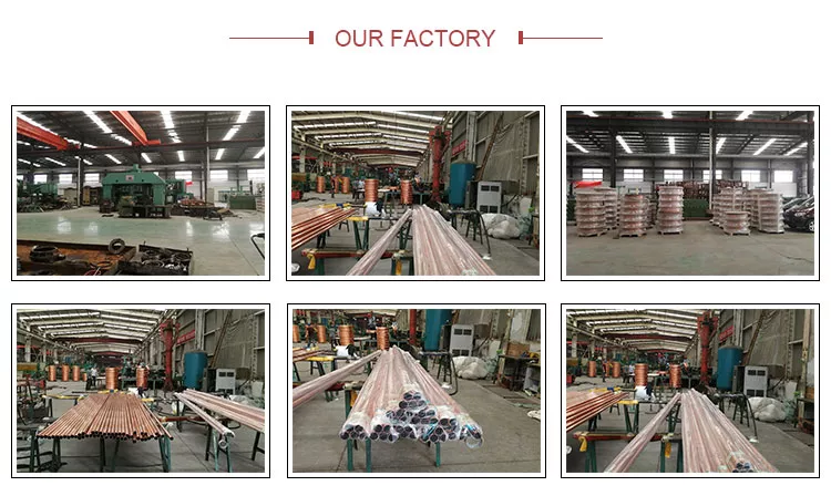 Manufacturer Seamless Copper Tube ASTM B111 6" SCH40 CUNI 90/10 C70600 C71500 Copper Nickel Pipe