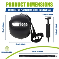 Balle de golf intelligente personnalisée avec logo OEM, aide à la correction de la posture et du swing, correcteur de bras en cuir PU pour débutants