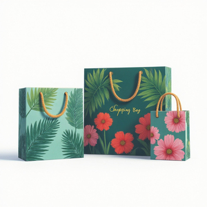 Custom Logo Printed Wholesale Luxury Retail Boutique Paper Bags for Clothes Shoes Packaging Shopping Paper <b>Gift</b> Bags - Product Image 4