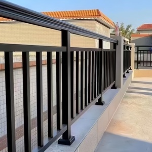 HONSUN Garde-corps en <span class=keywords><strong>aluminium</strong></span> de qualité supérieure, montage sur poteau, pour balcon, main courante, <span class=keywords><strong>balustrade</strong></span>, garde-corps en <span class=keywords><strong>aluminium</strong></span> - Product Image 3