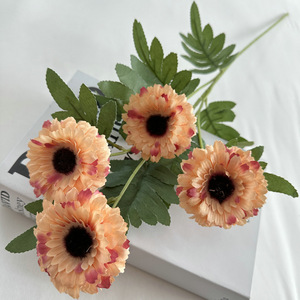 Ramo de Flores de <span class=keywords><strong>Cosmos</strong></span> Artificiales Realistas Hechas a Mano, Arreglo Floral de Seda para Decoración del Hogar, Bodas y Fiestas - Product Image 4