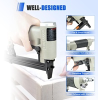 N7116 Agrafeuse pneumatique de tapisserie à cuisson continue 22GA 3/8 "Crown for Furniture & Craftsmanship