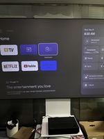 2024 nouveau projecteur laser Formovie Fengmi Cinema Edge 4K 2100 Lumens ISO Google TV projecteur intelligent à ultra courte portée