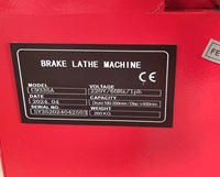 Machine à tambour de disque de tour de frein de voiture de prix usine C9335A
