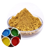 Oxyde de fer jaune couleur brique revêtement sol oxyde de fer fabrication de papier fer jaune 313 pigment inorganique poudre matériau de teinture