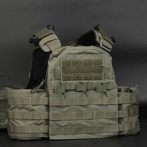 سلامة الصيد عالية الجودة الإفراج السريع القتالية 500D النايلون التكتيكي سترة الناقل لوحة - Product Image 5