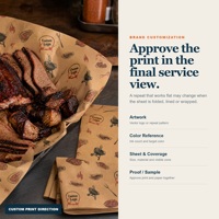 Feuilles de papier sulfurisé personnalisées pour barbecue, résistantes à la graisse, pour service de table en restaurant – Fournisseur et fabricant