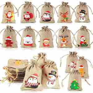 ถุงผ้าลินินปอกระเจาแบบมีเชือกผูก รีไซเคิลได้ เป็นมิตรกับสิ่งแวดล้อม ราคาประหยัด พร้อมโลโก้ตามสั่ง - Product Image 3