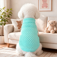 Pull pour chien de style luxueux, solide, moderne, chaud et doux pour l'hiver