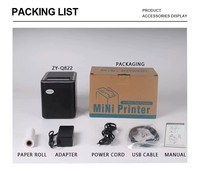 Impresora Térmica POS Q822 de 80 mm, Pequeña, Económica, Rollo de Papel para Recibos Gratis en Stock, Interfaz USB, 203 dpi, 1 Año de Garantía