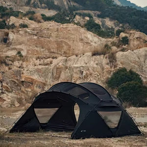 Pour <span class=keywords><strong>UL</strong></span> <span class=keywords><strong>3F</strong></span> Gear tente extérieure coccinelle 16 V2.0 70D Ripstop Nylon argent revêtement 4000mm W/R 7001 aluminium pôle dôme tente fait Oxford - Product Image 4