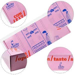 蜜罐瓦楞蜂蜜盒包装粉色小包装盒带插入物