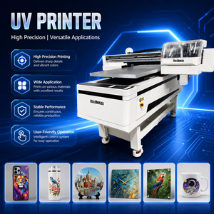 6090 UV <b>Printer</b> High Speed Digital LED Inkjet Machine <b>with</b> <b>Camera</b> for Label and Card Printing DIY - Product Image 1