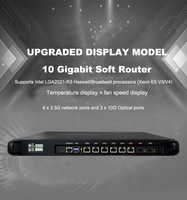 Nueva Placa Base X99 con Carcasa para Servidor de Firewall, Router, Compatible con Haswell, Broadwell, Xeon E5 V3/V4, DDR4 32GB, 10Gbps