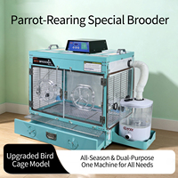 Série de cages à oiseaux améliorées, cage d'élevage pour bébés oiseaux, adaptée aux conures et aux perroquets de taille moyenne