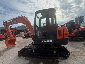 Mini-excavatrice Doosan DH55 d'occasion, 95% neuve, EPA CE, faible nombre d'heures de fonctionnement, système hydraulique d'origine - Product Image 3