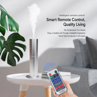Diffuseur d'arômes électrique sans eau pour huiles essentielles, machine diffuseur de parfum d'ambiance en métal, installation sur table, vente en gros du fabricant