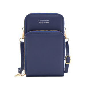 Bolso de Mensajero de Moda de Gran Capacidad, Color Sólido, para Mujer, para Teléfono Móvil, Uso Diario, Bolso de Hombro Simple - Product Image 4