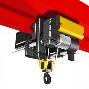 1 <span class=keywords><strong>ton</strong></span>, <span class=keywords><strong>2</strong></span> <span class=keywords><strong>ton</strong></span>, 5 <span class=keywords><strong>ton</strong></span>, 10 <span class=keywords><strong>ton</strong></span> elektrische takel met lage bodemvrijheid, Europese type staaldraadkabel - Product Image 4