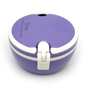Boîte à lunch bento portable isotherme en plastique à clipser pour enfants, motif dessin animé, idéale pour le bureau et les sorties - Product Image 3