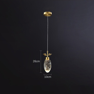 Modern Minimalist LED Pendant <b>Light</b> <b>Light</b> Luxury Crystal for Bedroom Creative Unique <b>Dining</b> Table Bar Chandeliers Pendant <b>Lights</b> - Product Image 5