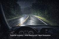 Nouveau Phare LED de Voiture Haute Puissance 110W 24V Stable 16000LM 18 Puces 6 Cœurs de Refroidissement en Cuivre pour Éclairage Automobile