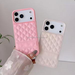 เคสโทร<span class=keywords><strong>ศัพท์</strong></span>กันกระแทกสไตล์หรูหราสำหรับ iPhone 17 Pro Max 16 15 14 13  ฝาหลังดีไซน์เนอร์  โลโก้โลหะแบบกำหนดเองได้ - Product Image 3