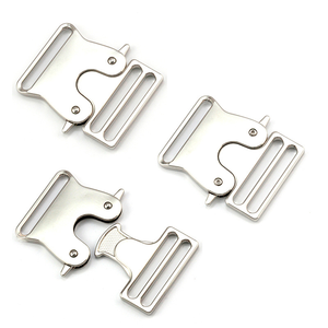 Fibbia in metallo a scatto, fibbia per cintura da bagaglio, fibbia per corda di trazione - Product Image 1