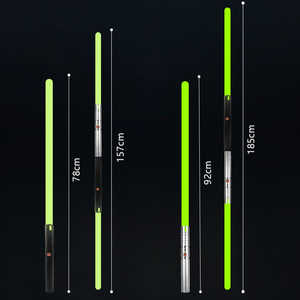 Usine en gros 20 couleurs deux-en-un sabre laser <span class=keywords><strong>Jedi</strong></span> guerrier Transformation métal brillant <span class=keywords><strong>épée</strong></span> jouet pour enfants <span class=keywords><strong>épée</strong></span> Laser - Product Image 4