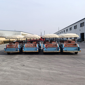 Autobús Turístico Eléctrico Clásico Moderno, Ecológico y Retro para Zonas Turísticas, Hoteles, Resorts y Negocios de Turismo - Product Image 3