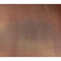 Maille de cuivre micro-perforée pour la protection contre la foudre des aéronefs