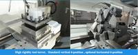 SMTCL Heavy Duty CNC Tour Machine CAK80200 Swing Diamètre Sur Lit 800mm Plat Lit CNC Tour