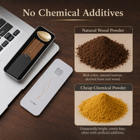 Bâtons d'encens chinois biologiques à base de plantes, en bois naturel et huiles essentielles, à usage thérapeutique, faible résidu, combustion propre