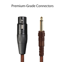 Câble audio professionnel Yinyu AC080P XLR vers 6,35 mm, câble de microphone équilibré pour mixeur, amplificateur, guitare électrique