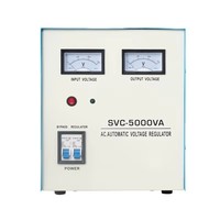 Stabilisateur de tension automatique monophasé 5KVA 10KVA 15KVA AVR SVC pour usage domestique, haute efficacité, protection contre les surcharges automatiques
