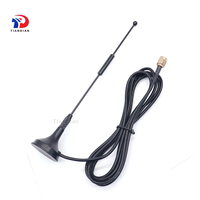Antena Omnidireccional Helicoidal LoRa de 5dBi y 433MHz para Interiores y Exteriores, Antena de Comunicación Inalámbrica Externa